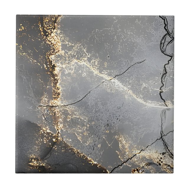 azulejos pretos e de chão dourado cor forte (Frente)