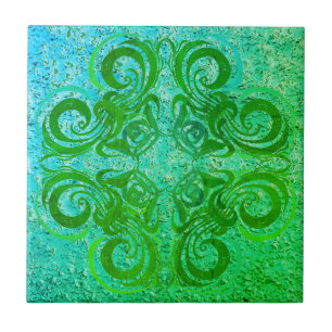 Azulejos retrorreflectores Neon Verde Brilhantes
