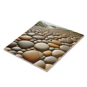 Azulejos rochosos para uma paisagem tranquila