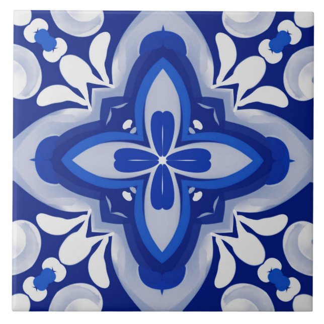 Azulejos sicilianos, mosaico, majolica, (Frente)