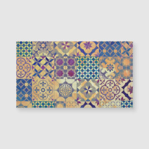 Azulejos tradicionais Coloridos do Mediterrâneo e 