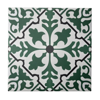 azulejos verdes clássicos