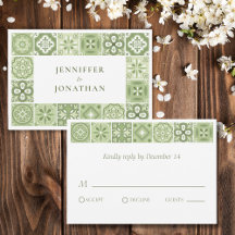 Azulejos verdes em espanhol