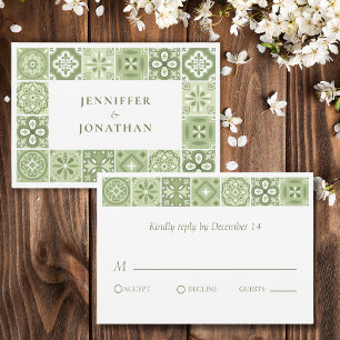 Azulejos verdes em espanhol