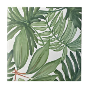 azulejos verdes tropicais