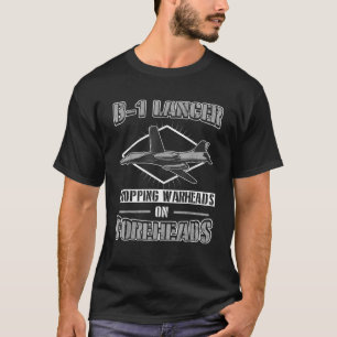 B 1 Lancer Lançando Avisadores sobre a Camisa Fort