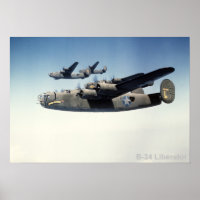 B-24 poster do Liberador