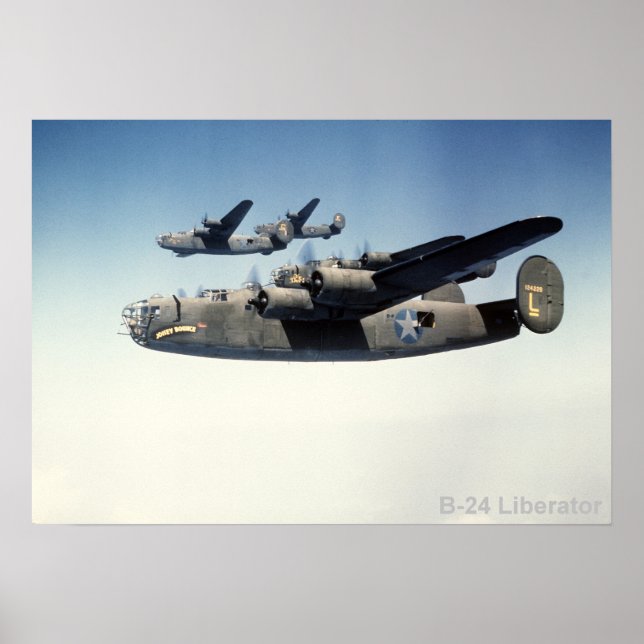 B-24 poster do Liberador (Frente)