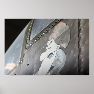 B-25 "Grumpy" Noseart Impressão