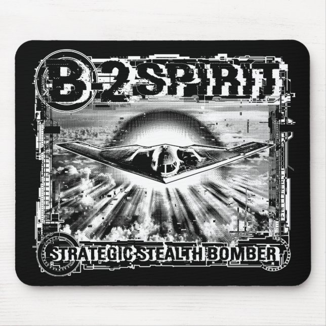 B-2 Pad Mousepad De Rato Espirituoso (Frente)