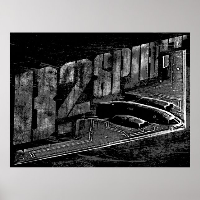 B-2 Poster espirituoso (Frente)