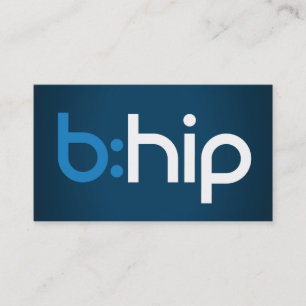 b: Azul ANCA do cartão de visita do distribuidor