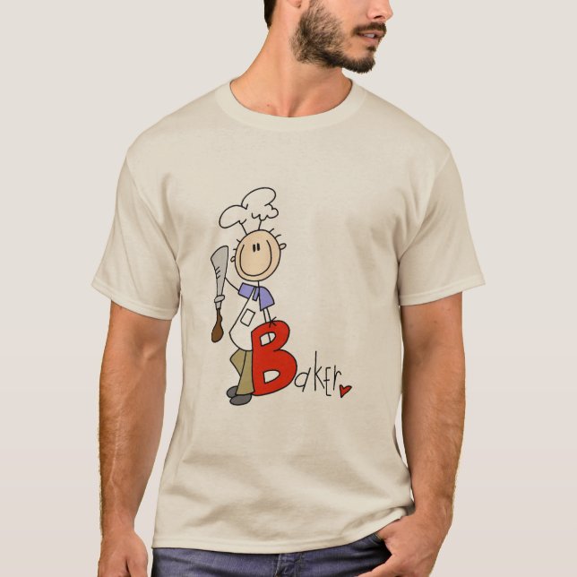 B é para o camiseta e os presentes do padeiro (Frente)