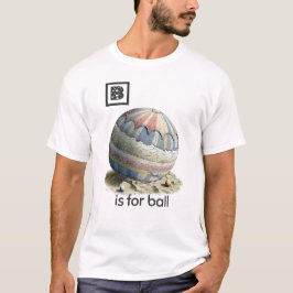 B é para o T-Shirt da Bola