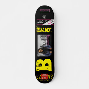 B KNITE SKATEBOARD / JMT USA Skateboard, 7¾" Deck