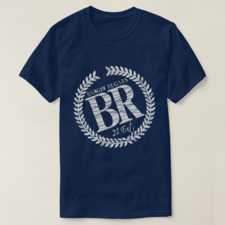 B.R. T-shirt do logotipo
