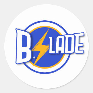 B.Slade - Etiqueta do logotipo Bleu