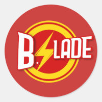 B.Slade - Etiqueta do logotipo do parafuso de luz