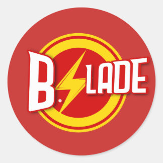 B.Slade - Etiqueta do logotipo do parafuso de luz