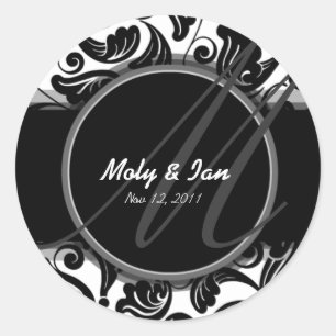 B&W clássicos salvar a etiqueta da data para