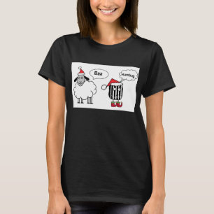 Baa Humbug Funny Festivo T-Shirt