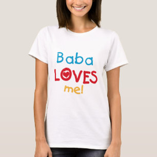 Baba me ama T-shirts e presentes