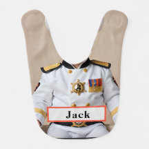 almirante marinho Baby Bib