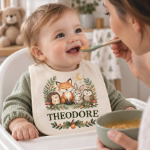 Animais da Floresta Personalizados para Bebê