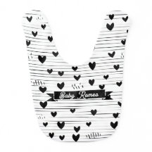 Bonita Abstrato Minimalista Amor Preto