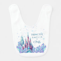 Castelo de Desenho Animado de 1º Aniversário Froze