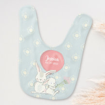 Coelhinha linda de bebê com nome