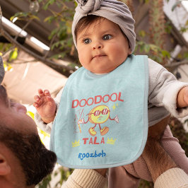 Babador Doodool Tala | Presente Engraçado para Meninos Ira
