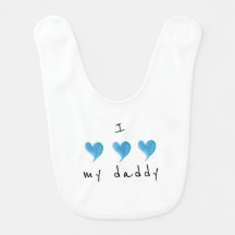 Eu Amo Meu Pai Coração Azul