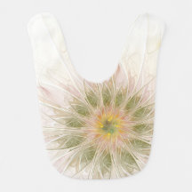 Flores de fantasia fractal suaves e tenra