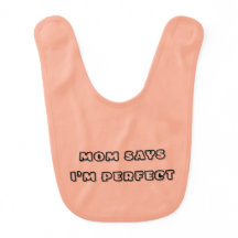 Mamãe diz que sou perfeito - citação de bebê
