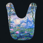 Babador Monet - Lírios de Água (rosa)<br><div class="desc">Claude Monet,  Lírios-d'água (rosa),  bib.</div>