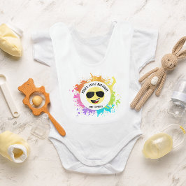 Babador Rosto Feliz Fofo,Óculos de Aviador,Primeiro Aniver