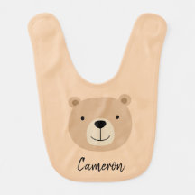 Urso Castanho Gelado Cujo Nome Personaliza Bebê