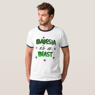 Babesia é uma Camiseta do Carrapato de Lyme Beast