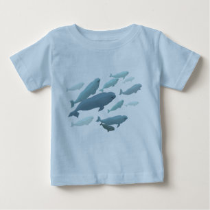 Baby Beluga T-Shirt Cute Art