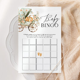 Baby Bingo Fall Little Pumpkin Chá de fraldas Game