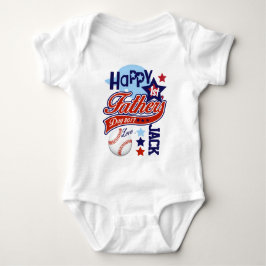 Baby Boy Happy First Dia de os pais Camisa De Beis