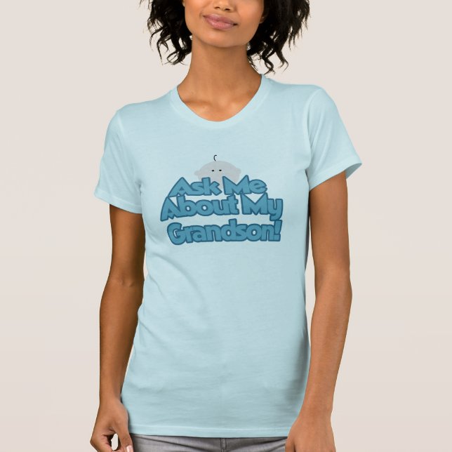 Baby Boy pergunta sobre meus Camisetas e presentes (Frente)