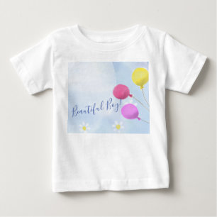 Baby Boy Soft Balloons, Doggie T-Shirt