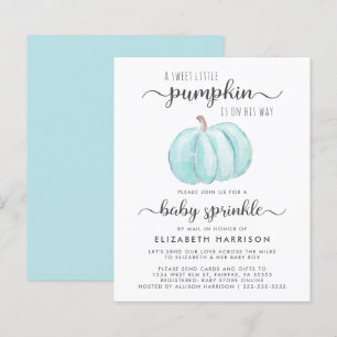 Baby Boy Sprinkle Por Mail Blue Pumpkin