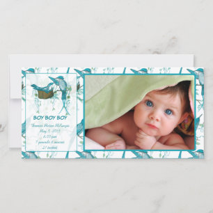 Baby Boy Vintage Baby Bird Anúncio de imagem