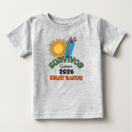 Baby camiseta de verão 26 onda de calor Jersey