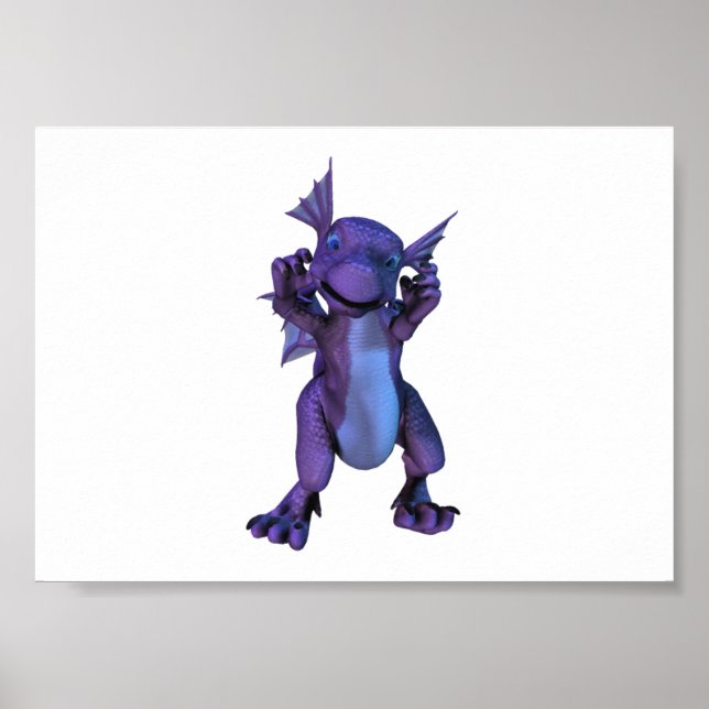 Baby Dragon Poster (Frente)