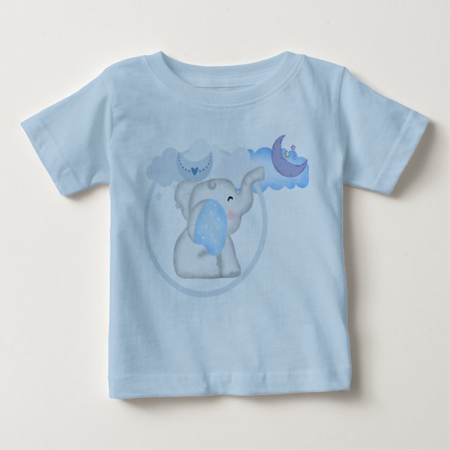 Baby Elephant Baby T-Shirt (Frente)