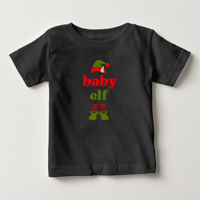 BABY ELF CHRISTMAS T-SHIRT (Frente)